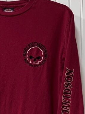 Harley Davidson L/S Skull Shirt XL HD